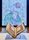 The Masnavi-yi Ma'navi mansucript of Rumi displayed in the front and in the background an image of Rumi made up of various smaller images